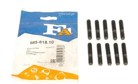 Шпилька колектора випускного Opel Astra/Vectra/Omega 1.6-2.0 91-05 (M8x1.25x16/28) (к-кт 10шт) Fischer Automotive One (FA1) 985-818.10