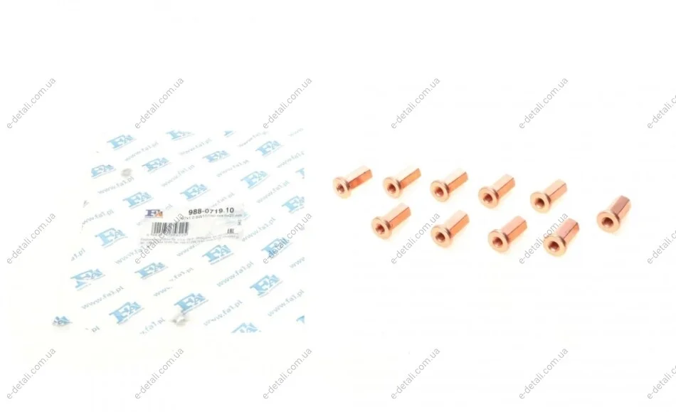 Гайка колектора випускного BMW (M7x1.0mm) (к-кт 10шт) Fischer Automotive One (FA1) 988-0719.10 (фото 1)