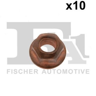 Гайка к М12 включительно (из черного металла)) Fischer Automotive One (FA1) 988-0801.10