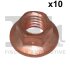 Гайка до М12 включно (з чорного металу) Fischer Automotive One (FA1) 988-0810.10 (фото 1)