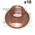 Гайка до М12 включно (з чорного металу) Fischer Automotive One (FA1) 988-0810.10 (фото 1)