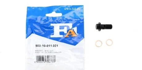 Болт Banjo (банжо) Renault Master 2.3 dCi 14- (M10x1.0x23) Fischer Automotive One (FA1) 989-10-011.021
