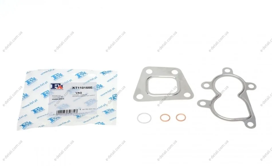 Комплект прокладок турбины VW T4 1.9 TD 92-03 Fischer Automotive One (FA1) KT110155E (фото 1)