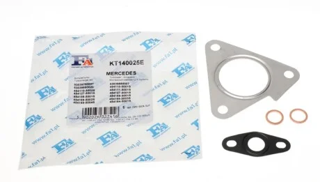 Комплект прокладок турбины MB Vito (W638) 96-03 Fischer Automotive One (FA1) KT140025E