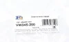Гофра глушителя Opel Astra/Vectra 91-00 (45x200) Fischer Automotive One (FA1) VW345-200 (фото 2)
