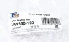 Гофра глушника Opel Omega 2.0 16V 94-00 (50x100) Fischer Automotive One (FA1) VW350-100 (фото 2)