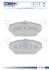 Колодки тормозные дисковые FOMAR FO 687681 (фото 1)