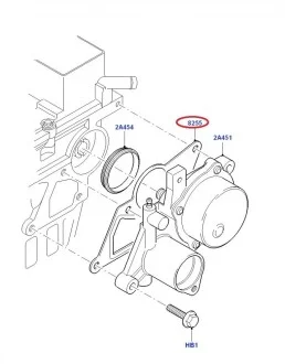 Прокладка FORD 1731754