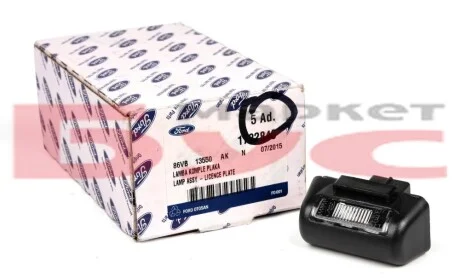 Подсветка номера (заднего) Ford Transit 92-00 FORD 86VB13550AK