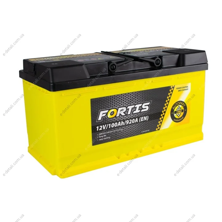 Аккумулятор 100 Ah/12V 100 Ah/12V FORTIS Fortis FRT100-00 (фото 1)