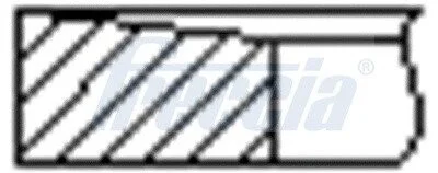 Кольца поршневые FRECCIA FR10350700