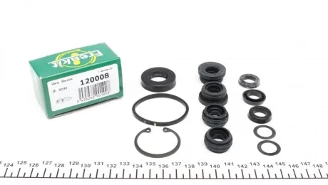 Ремкомплект циліндра гальмівного (головного) Peugeot 306/Renault Megane I/VW Golf II (d=20,6mm) Bendix FRENKIT 120008