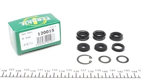 Ремкомплект циліндра гальмівного (головного) Opel Kadett 84-89 (d=20,6mm) Delc FRENKIT 120015