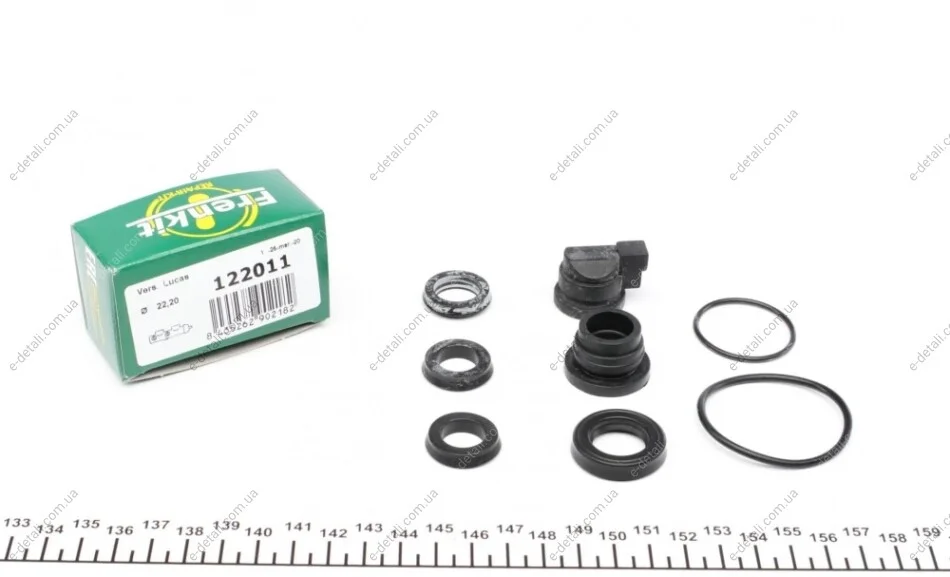 Ремкомплект циліндра гальмівного (головного) Audi 80/90/100 86-91 (d=22,2mm) Lucas FRENKIT 122011 (фото 1)