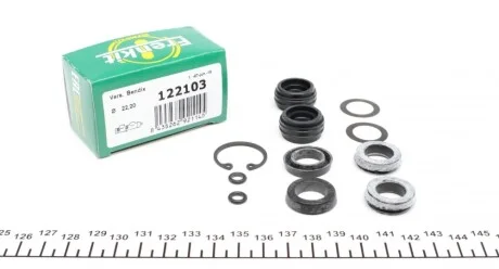 Ремкомплект циліндра гальмівного (головного) Ford Sierra -88 (d=22,2mm) Bdx FRENKIT 122103