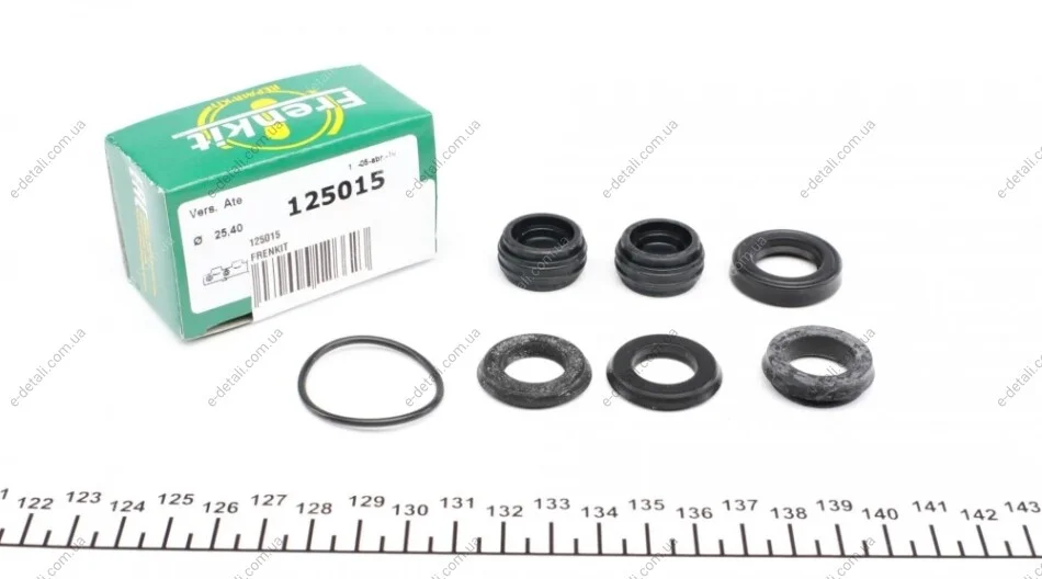 Ремкомплект цилиндра тормозного (главного) Ford Sierra 87-93 (d=25.4mm) ATE FRENKIT 125015 (фото 1)