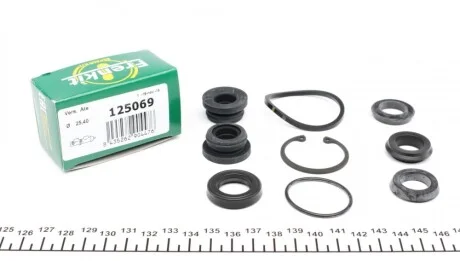 Ремкомплект циліндра гальмівного (головного) VW Sharan 95-10 (+ABS)(d=25.4mm) Lucas FRENKIT 125069