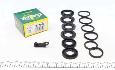 Ремкомплект гальмівного супорта BMW 1 E81-88 04-11, 3 E90-93 05-12 FRENKIT 227003