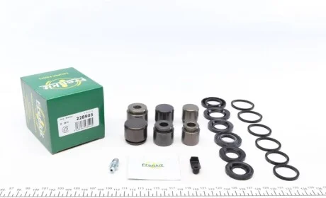 Ремкомплект супорта (переднього) BMW 3 (E90-E93) 06-13 (d=27/32mm) (+6 поршнів) (Brembo) FRENKIT 228905