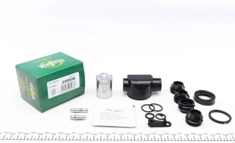 Ремкомплект суппорта (заднего) Citroen ZX/Peugeot 205 86- (d=30mm) (+ поршень с механизмом) (Bendix) FRENKIT 230926