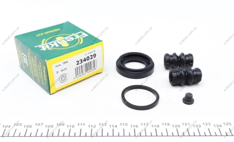 Ремкомплект супорта (заднього) Toyota Corolla 02-07 (d=34) (TRW) FRENKIT 234029 (фото 1)