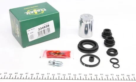 Ремкомплект супорта (заднього) Hyundai i20/KIA Picanto 11- (d=34mm) (+поршень) (Mobis) FRENKIT 234938