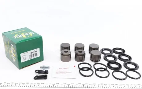 Ремкомплект суппорта (переднего) VW Touareg 02-10 (d=36mm) (Brembo) (+6 поршней) FRENKIT 236931