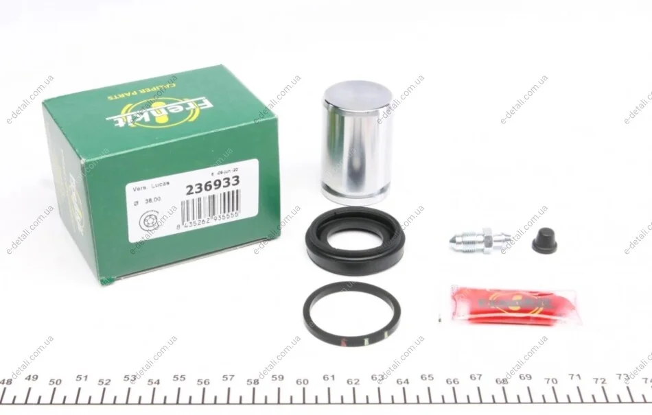 Ремкомплект супорта (заднього) Land Rover Freelander 06- (d=36mm) (+поршень) (Trw) FRENKIT 236933 (фото 1)