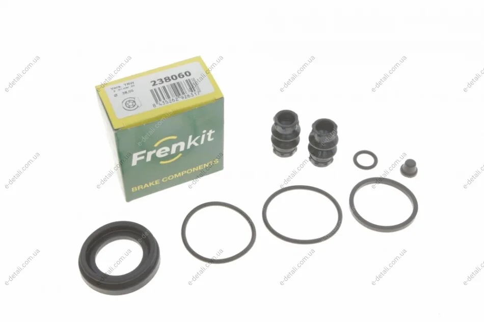 Ремкомплект суппорта (заднего/электроручник) VW Passat/Renault Grand Scenic III 05- (d=38mm) (TRW) FRENKIT 238060 (фото 1)