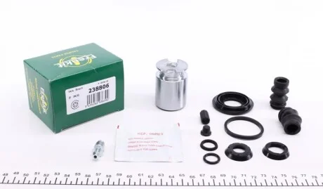 Ремкомплект суппорта (заднего) (L) Renault Kangoo 97- (d=38mm) (+поршень с механизмом) (Bosch) FRENKIT 238806