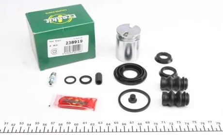 Ремкомплект супорта (заднього) Ford Mondeo/Citroen C4 04- (d=38mm) (+поршень) (Bosch) FRENKIT 238919