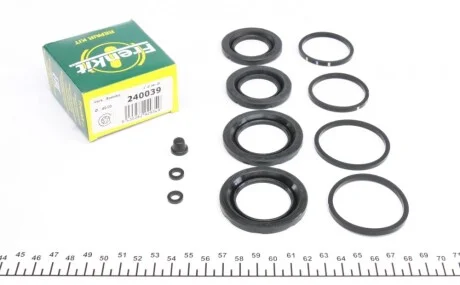 Ремкомплект гальмівного супорта переднього MITSUBISHI Lancer IX 03-11; SUBARU Impreza 00-07 FRENKIT 240039