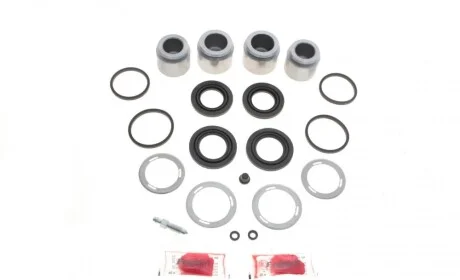 Ремкомплект суппорта (переднего) MB E-class (W124) 93-98 (d=40/44mm) (Lucas) (+4 поршня) FRENKIT 240915