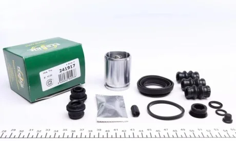 Ремкомплект супорта (заднього) Opel Insignia 10- (d=41mm) (+ поршень з механізмом) (TRW) FRENKIT 241917