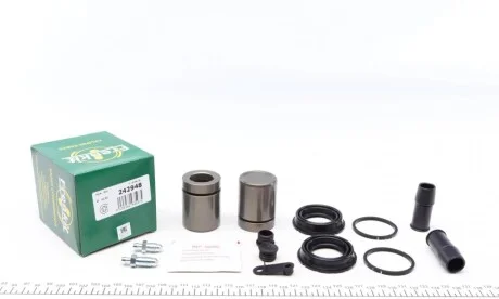 Ремкомплект суппорта (переднего) BMW 5 (E60/E61) 04- (d=42mm) (+2 поршня) (Ate) FRENKIT 242948