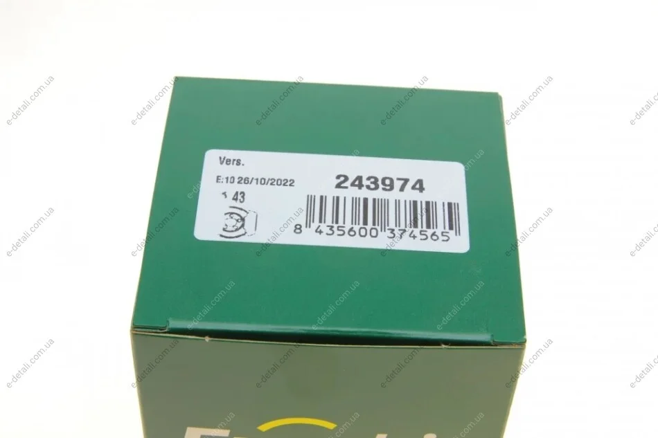 Ремкомплект супорта (заднього) Toyota Prius 11- (d=43mm) (+поршень) (Advi) FRENKIT 243974 (фото 1)