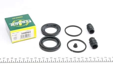 Ремкомплект суппорта (переднего) Land Rover Range Rover 94- (d=48mm) (Lucas) FRENKIT 248064