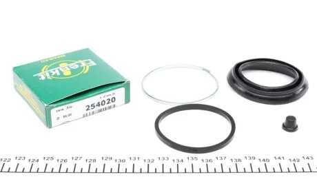 Ремкомплект суппорта (переднего) Peugeot 504/505 71-95 (d=54mm) (Ate) FRENKIT 254020