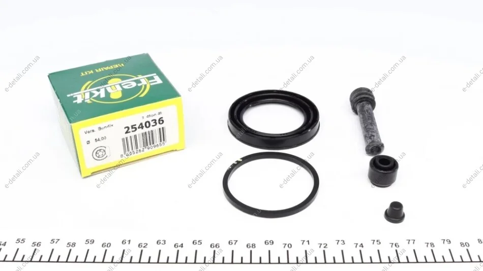Ремкомплект суппорта (переднего) Nissan Primera (P10) (d=54mm) (Bendix) FRENKIT 254036 (фото 1)