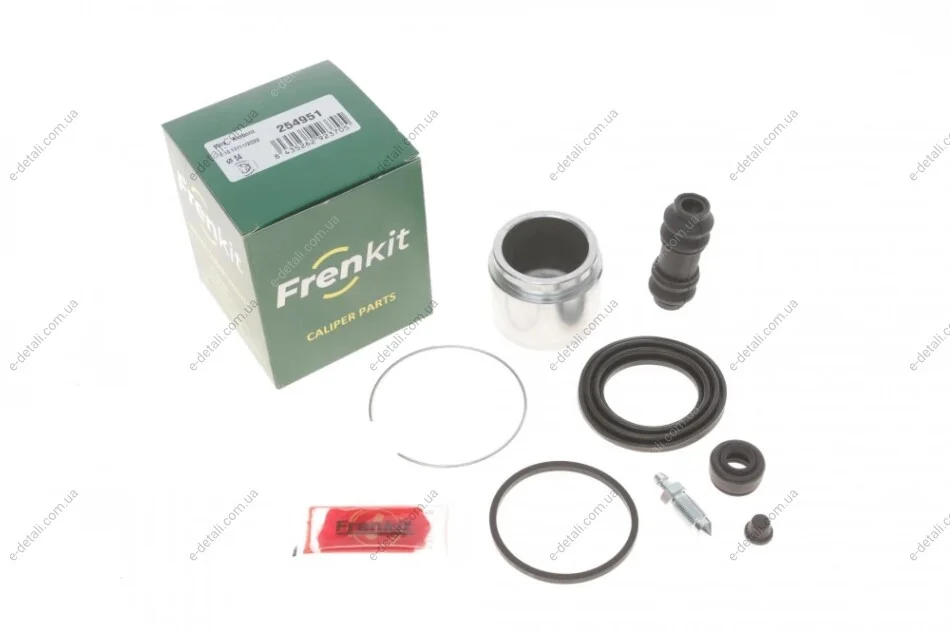 Ремкомплект суппорта (переднего) Mitsubishi Colt VI 04-12 (d=54mm) (Akebono) (+ поршень) FRENKIT 254951 (фото 1)