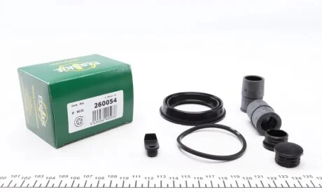 Ремкомплект гальмівного супорта переднього BMW 5 F10-18 10-17, 7 F01-F04 08-15, 6 F06-13 10-18; VOLVO XC60 08-17, XC90 15-, XC60 18-; JAGUAR XF 08-15, XJ 09-19, XK 06-14, F-Pace 16-, XF 15-, XE 15-, I-Pace 18- FRENKIT 260054