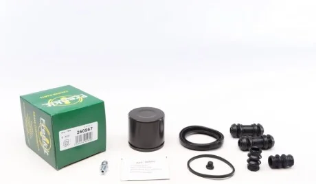 Ремкомплект супорта (заднього) MB C-class (W204) 07- (d=60mm) (+поршень) (TRW) FRENKIT 260967