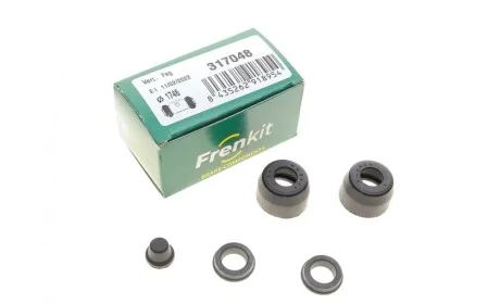 Ремкомплект циліндра гальмівного (заднього) Audi 80 -96 (d=17.46mm) (Fag) FRENKIT 317048