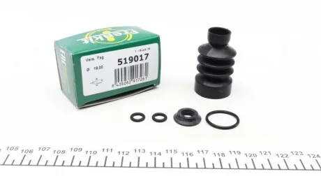 Ремкомплект циліндра зчеплення (робочого) VW T4 90-03 (d=19mm) (Fag) FRENKIT 519017