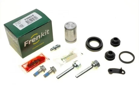 Ремкомплект суппорта (заднего) Hyundai i20 08- (d=30mm) (+поршень/направляющая) (Mando) FRENKIT 730010