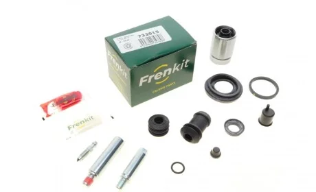 Ремкомплект супорта (заднього) Mazda MX-5 1.6/1.8 16V 98-05(d=32mm) (+ поршень/направляюча) (Nabco) FRENKIT 732015