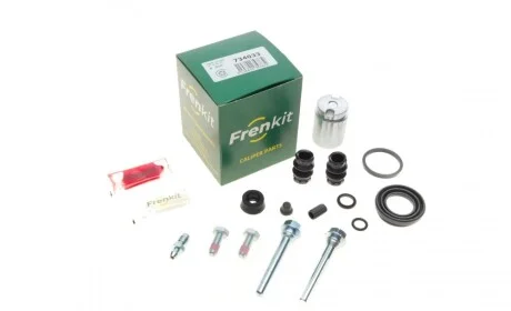 Ремкомплект суппорта (заднего) Renault Megane 01- (d=34mm) (Lucas/TRW) (+поршень/направляющая) FRENKIT 734033