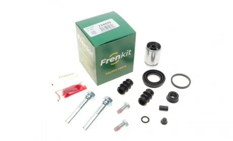 Ремкомплект супорта (заднього) Renault Megane 01- (d=34mm) (Lucas/TRW) (+поршень/направляюча) FRENKIT 734035