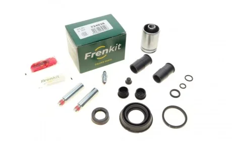 Ремкомплект суппорта (заднего) Toyota Yaris 05- (d=34mm) (+поршень/направляющая) (Ate) FRENKIT 734038