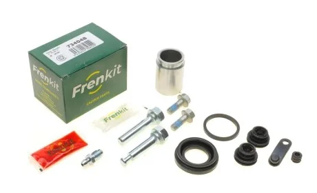 Ремкомплект супорта (заднього) Hyundai I30/Kia Sportage 06- (d=34mm) (Kask/TRW) (+ поршень/направляє) FRENKIT 734048
